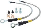 STOPTECH 2005 CHEVROLET/GMC SILVERADO/SIERRA 1500 STAINLESS STEEL REAR BRAKE LINES, 950.66509