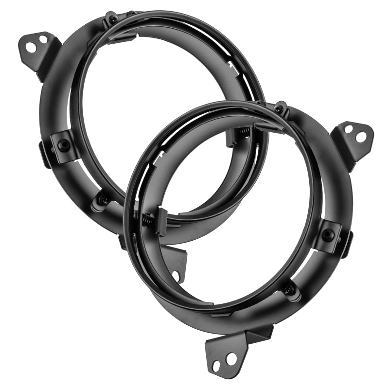 Oracle Jeep Wrangler JL/ Gladiator JT Adjustable 7in. Headlight Brackets (Pair) - eliteracefab.com