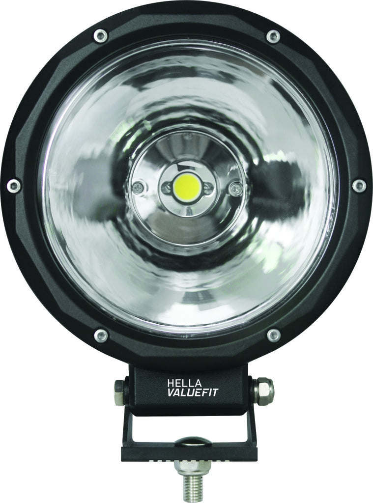 Hella Value Fit 7in Light - 30W Round Spot Beam - LED - eliteracefab.com