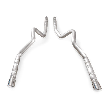 Stainless Works 2011-14 Mustang GT/2011-2012 Shelby GT500 3in Catback Retro Chambered Mufflers Stainless Works