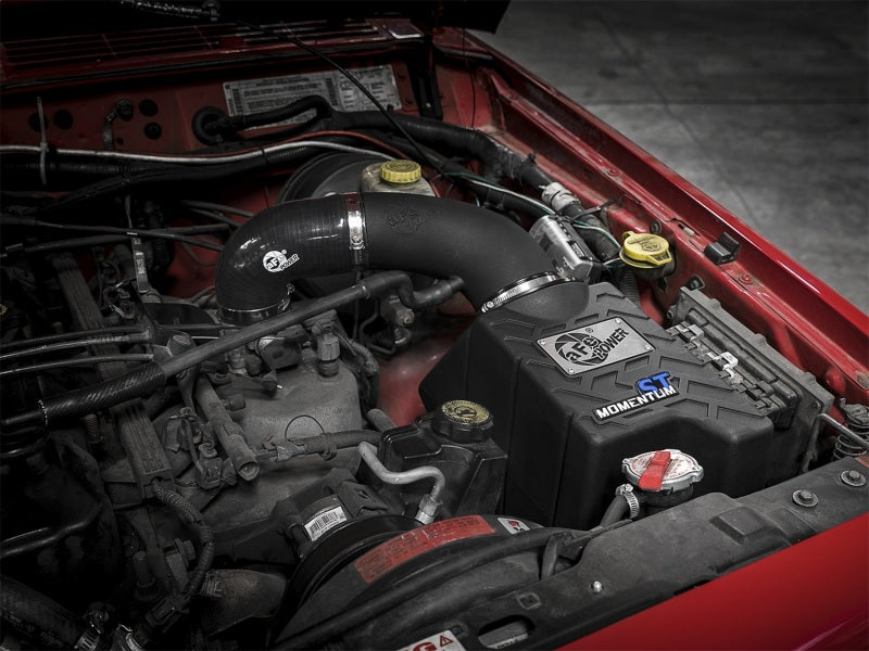 aFe Momentum ST Pro DRY S Cold Air Intake System 97-01 Jeep Cherokee (XJ) I6 4.0L - eliteracefab.com