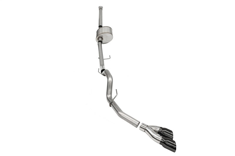 Corsa 2021-2022 Ford F-150 SuperCrew/6.5in Bed 5.0L V8 Xtreme Cat-Back Dual Side Exit-Black PVD CORSA Performance