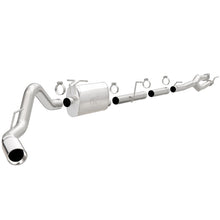 Load image into Gallery viewer, MagnaFlow Sys C/B 11-15 Ford Super Duty F250 6.2L EC CC, SS 3.5in Single Rear Pass Side Ext 5in Tip - eliteracefab.com