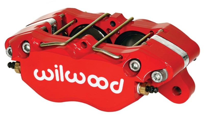 Wilwood Caliper-Dynapro 5.25in Mount-Red 1.00in Pistons .81in Disc Wilwood