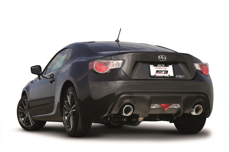 Borla 13-15 Subaru BRZ/Scion FR-S 2.0L 4Cyl RWD Single Split Rr Exit Touring Exh Rear Section Only - eliteracefab.com