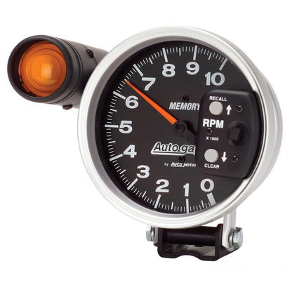 Autometer 5 inch 10K RPM w/ Monster Shift Lite / Memory Pedestal Tachometer 233906