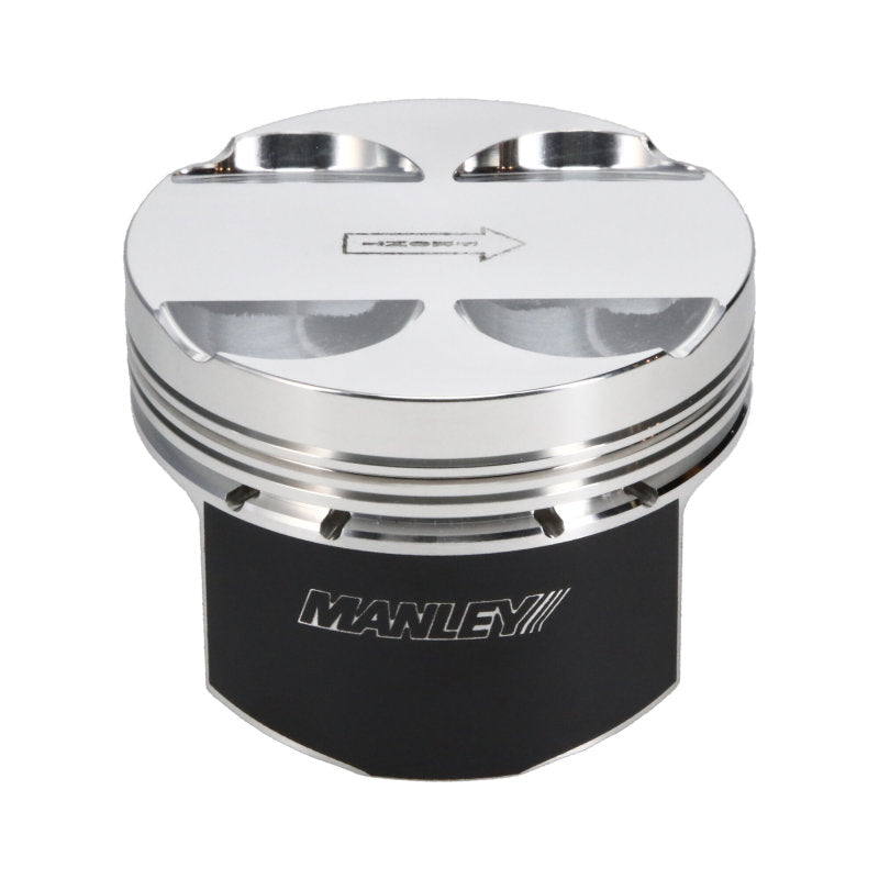 Manley 03-06 Evo 8/9 4G63T 86.0mm +1.0mm Over Bore 10.0/10.5:1 Flat Top Pistons w/ Rings