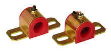 Load image into Gallery viewer, Prothane Universal Greasable Sway Bar Bushings - 1in - Type B Bracket - Red