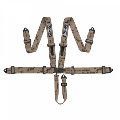 Sparco Belt Latch Link SFI Camo - eliteracefab.com