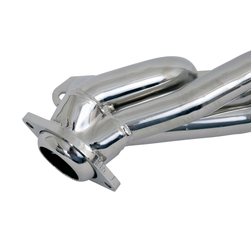 BBK 87-95 Ford F150 Truck 5.0 302 Shorty Unequal Length Exhaust Headers - 1-5/8 Silver Ceramic BBK