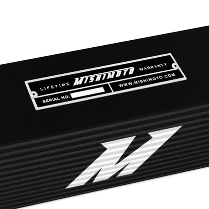 Mishimoto Universal Intercooler - J-Line Black - eliteracefab.com