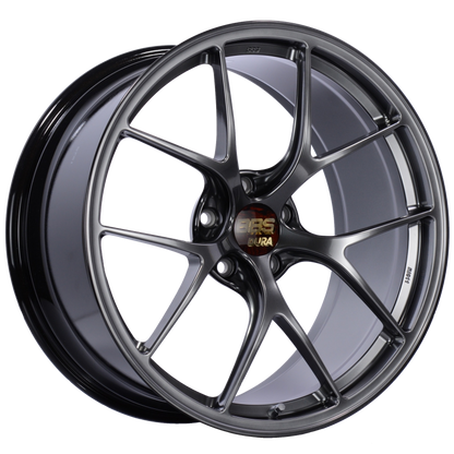 BBS RI-D 20x10 5x120 ET34 Diamond Black Wheel -82mm PFS/Clip Required BBS