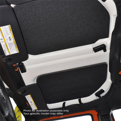 DEI 11-18 Jeep Wrangler JK 4-Door Boom Mat Headliner - 4 Piece - White DEI