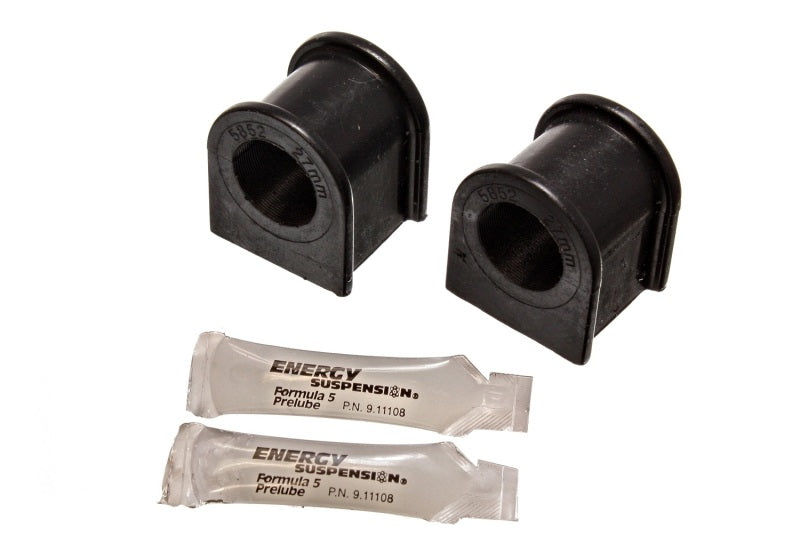 Energy Suspension 87-92 Toyota Supra Black 27mm Front Sway Bar Bushing Set - eliteracefab.com