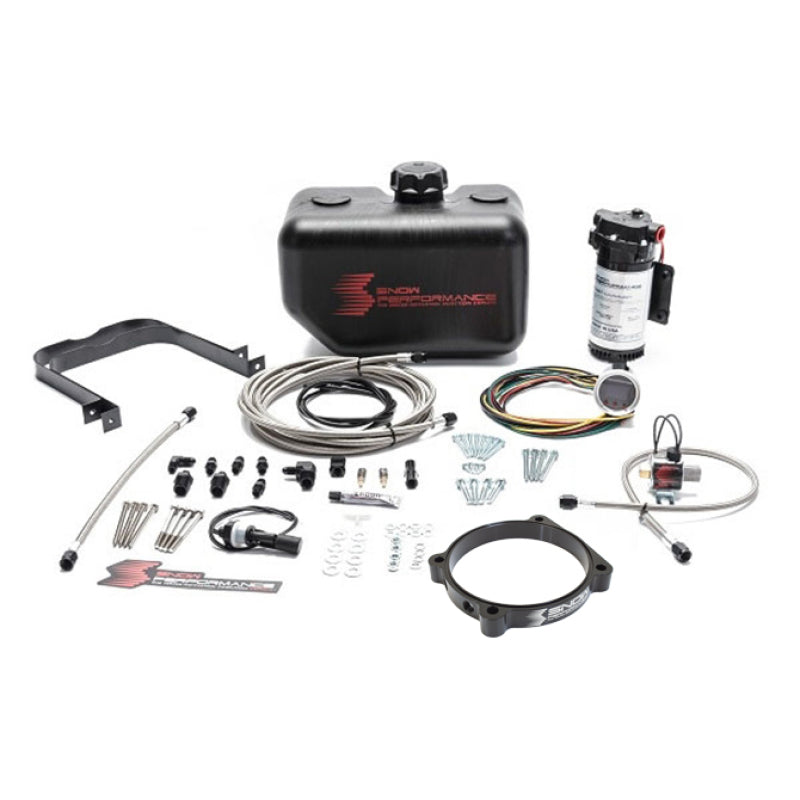 Snow Performance Stage 2 Boost Cooler 105mm Hellcat Water-Methanol Injection Kit w/ SS Braided Line - eliteracefab.com