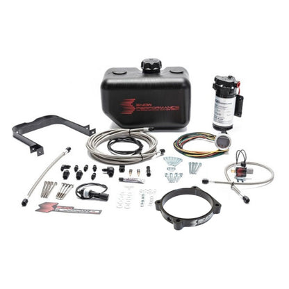 Snow Performance Stage 2 Boost Cooler 105mm Hellcat Water-Methanol Injection Kit w/ SS Braided Line - eliteracefab.com