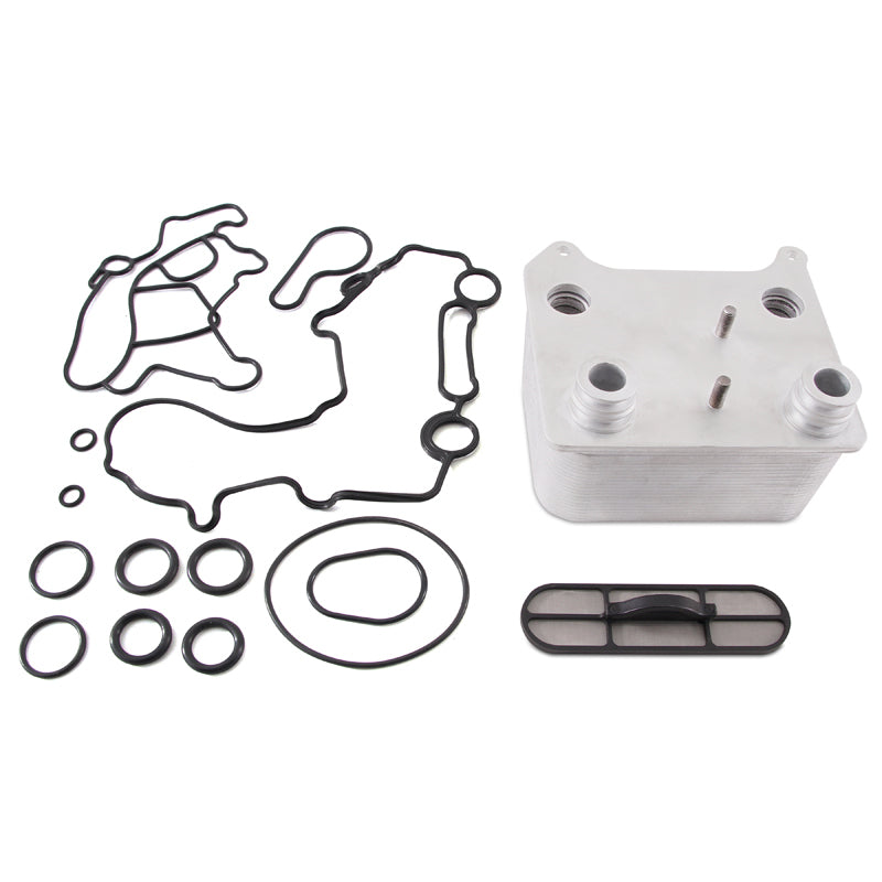 Mishimoto 03-07 Ford 6.0L Powerstroke Replacement Oil Cooler Kit - eliteracefab.com