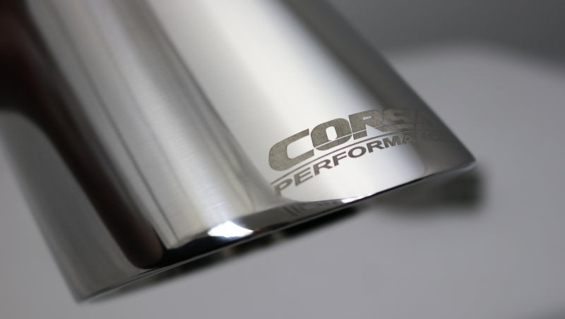 Corsa Single Universal 3.0in Inlet / 4in Outlet Polished Pro-Series Tip Kit - eliteracefab.com