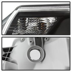 xTune Toyota Tacoma 12-15 Headlights - Light Bar DRL - Black PRO-JH-TTA12-LBDRL-BK - eliteracefab.com