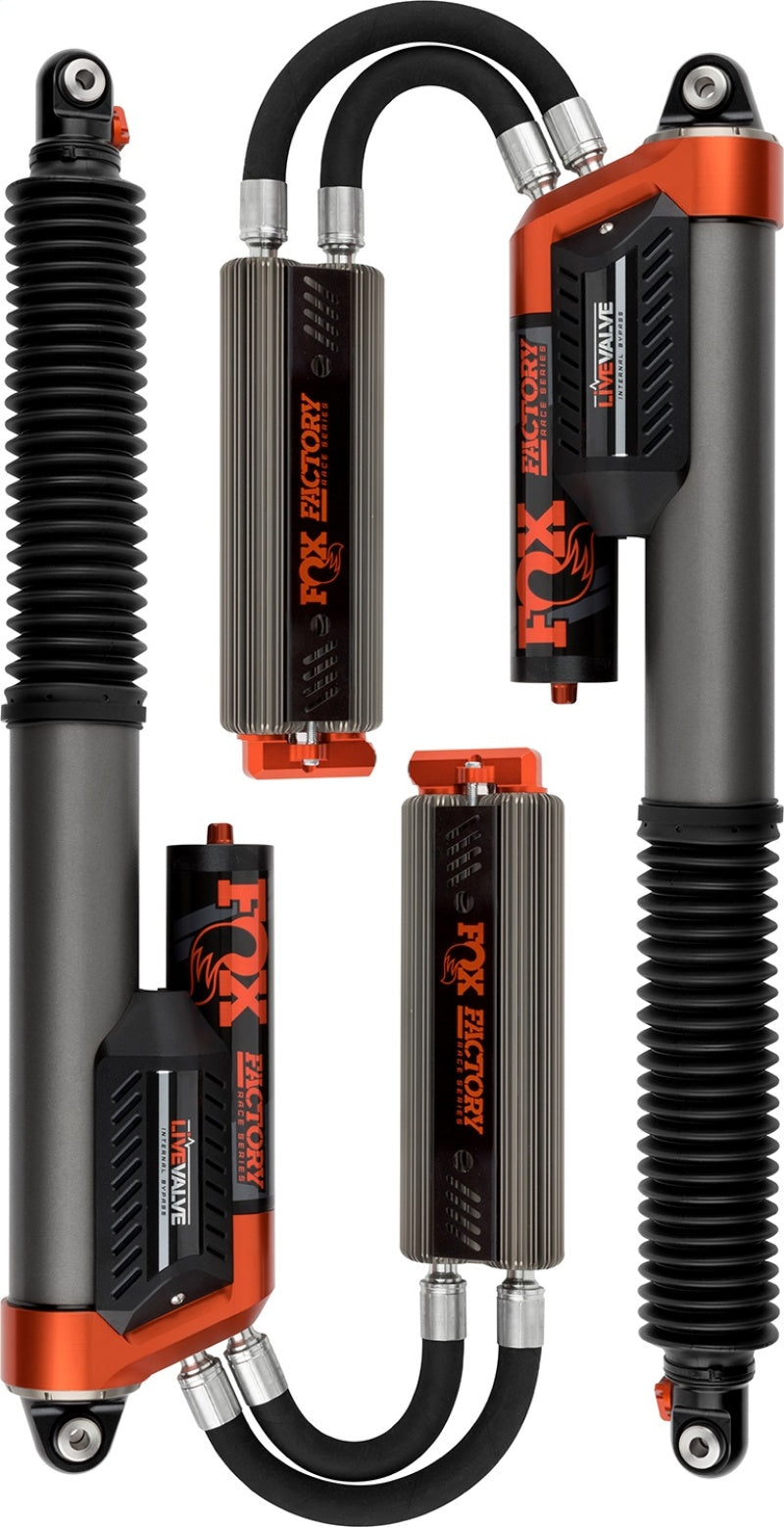 Fox Ford Raptor 3.0 Factory Series 12.3in External QAB P/B External Cooler Shock Set - eliteracefab.com