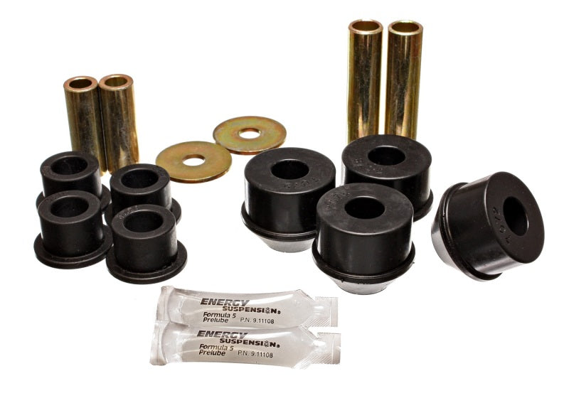 Energy Suspension 92-95 Toyota MR2 Black Front Control Arm Bushing Set (includes Strut Bushings) - eliteracefab.com