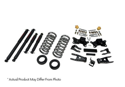 Belltech 09-13 Dodge Ram 1500 Std Cab Lowering Kit w/ND II Shocks - 2in F/4in R Drop - eliteracefab.com