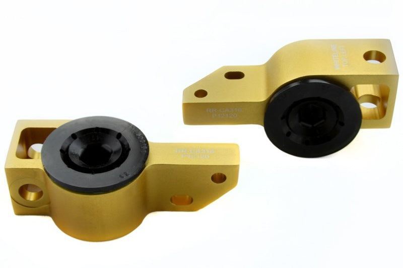 Whiteline VAG MK4/MK5 Front Lower control arm anti-dive caster kit - eliteracefab.com