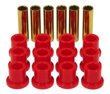 Load image into Gallery viewer, Prothane 57-72 Ford F100/F150 Rear Spring &amp; Shackle Bushings - Red