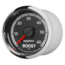 Load image into Gallery viewer, AutoMeter GAUGE; BOOST; 2 1/16in.; 60PSI; MECHANICAL; RAM GEN 4 FACTORY MATCH Ram - eliteracefab.com