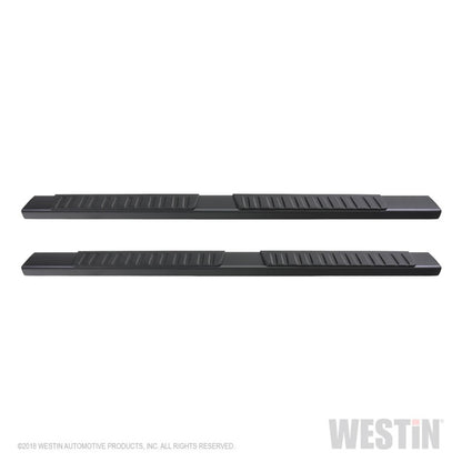 Westin 2019 Chevrolet Silverado/Sierra 1500 Crew Cab R7 Nerf Step Bars - Black - eliteracefab.com