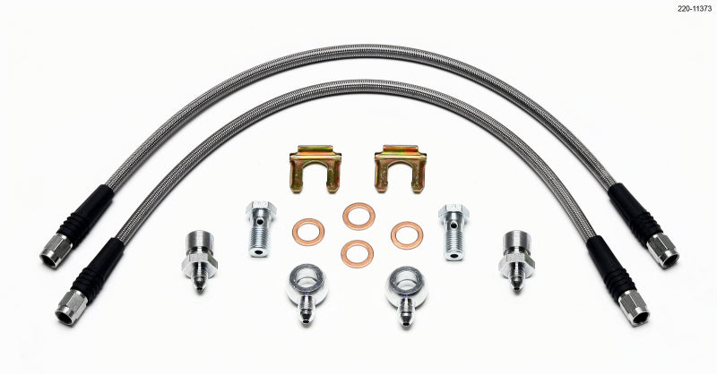 Wilwood Flexline Kit D52 Caliper 18in w/ Banjo 7/16-20 - eliteracefab.com