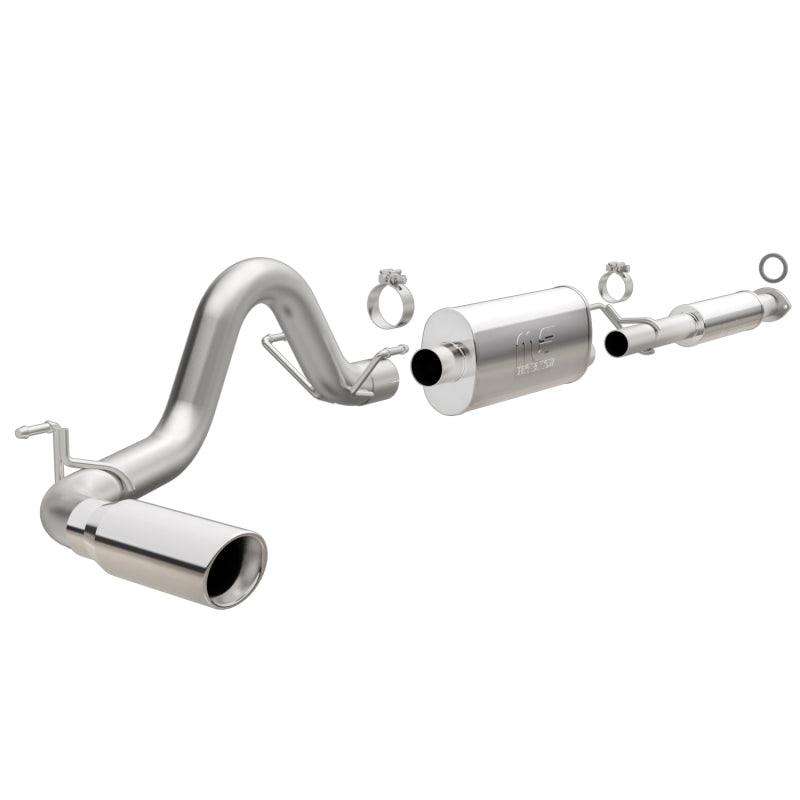 MagnaFlow Cat-Back 2016 Toyota Tacoma TRD 3.5L V6 SS 3in Single Pass Side Exit Rear 4in Tip Magnaflow