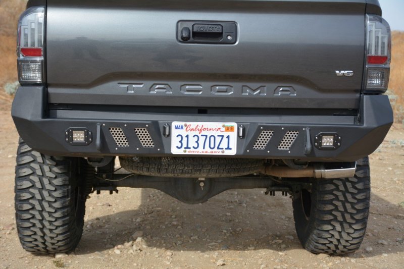 DV8 Offroad 2016+ Toyota Tacoma Rear Bumper - eliteracefab.com