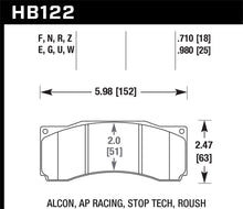 Load image into Gallery viewer, Hawk Stoptech ST-60 Caliper HP+ Street Brake Pads - eliteracefab.com