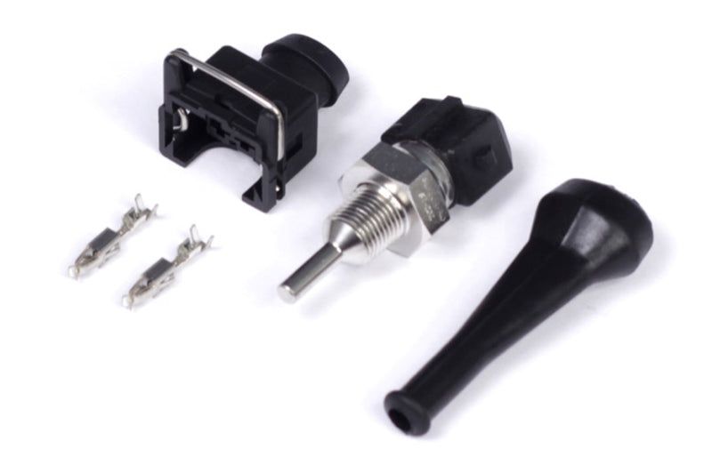 Haltech Oil Temperature Sensor High Range 150 Deg C 1/8 NPT Thread (Incl Bosch EV1 Plug & Pins) - eliteracefab.com