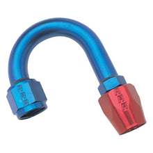 Load image into Gallery viewer, Russell Performance -10 AN Red/Blue 180 Degree Full Flow Hose End (1-1/4in Centerline Radius)