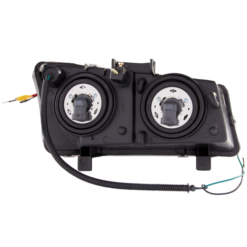 ANZO USA Chevrolet Silverado Projector Headlights W/ U-Bar Chrome; 2003-2006 - eliteracefab.com