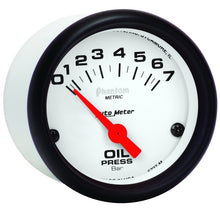 Load image into Gallery viewer, Autometer Phantom 2-1/16in 0-7 BAR Electric Oil Pressure Gauge