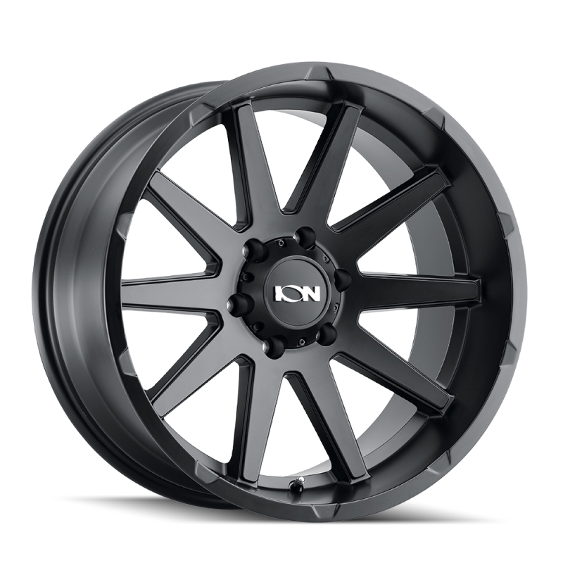 ION Type 143 20x9 / 8x170 BP / 0mm Offset / 125.2mm Hub Matte Black Wheel ION Wheels