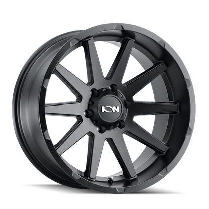 ION Type 143 20x9 / 8x170 BP / 0mm Offset / 125.2mm Hub Matte Black Wheel ION Wheels