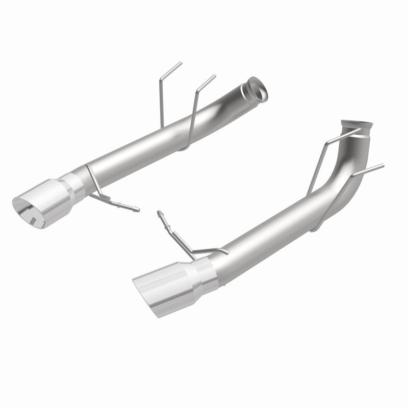 MagnaFlow 13 Ford Mustang Dual Split Rear Exit Stainless Axle-Back Cat Back Exhaust (Competition) Magnaflow
