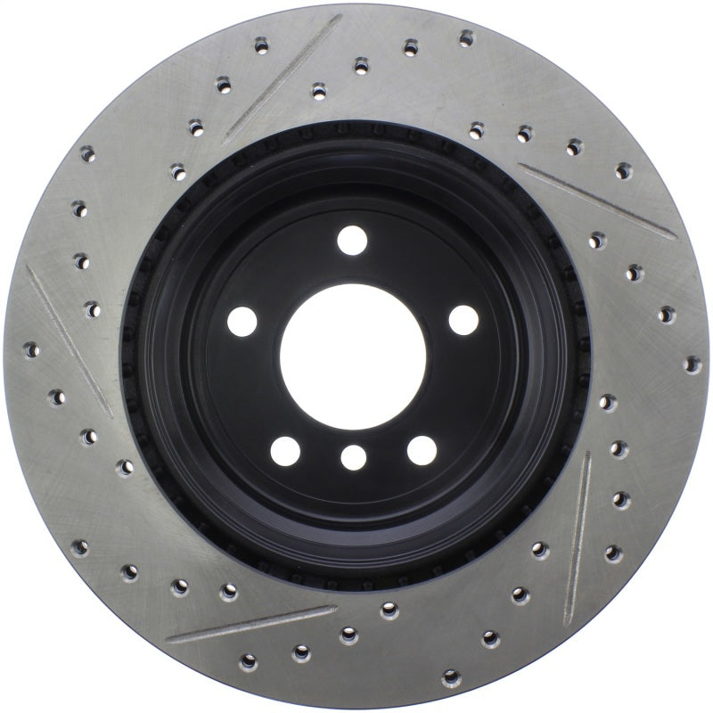 StopTech Slotted & Drilled Sport Brake Rotor - eliteracefab.com