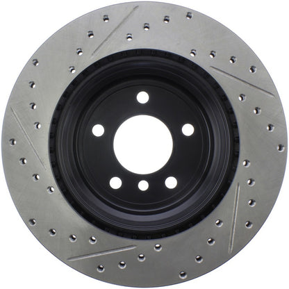 StopTech Slotted & Drilled Sport Brake Rotor - eliteracefab.com