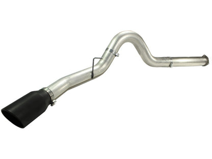 aFe MACHForce XP 5in DPF-Back Stainless Steel Exhaust , Blk,Ford Diesel Trucks 11-14 V8-6.7L td - eliteracefab.com