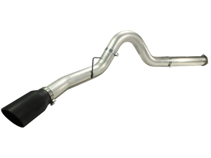 aFe MACHForce XP 5in DPF-Back Stainless Steel Exhaust , Blk,Ford Diesel Trucks 11-14 V8-6.7L td - eliteracefab.com