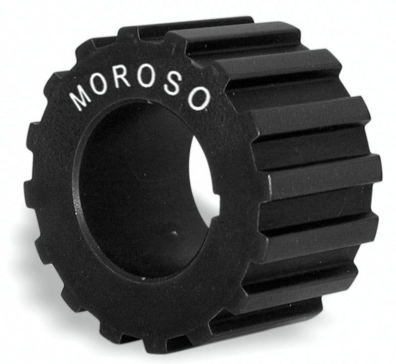 Moroso Crankshaft Pulley - Gilmer Style - 3/8in Pitch x 1in Wide - 16 Tooth Moroso