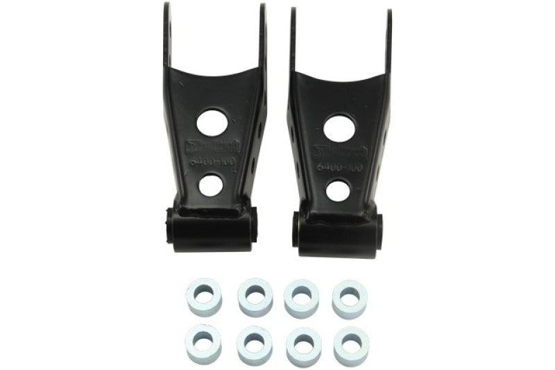 Belltech SHACKLE KIT 07+ GM 1500 2inch-3inch - eliteracefab.com