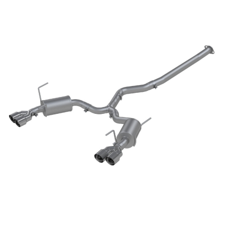 MBRP 15-19 Subaru WRX 2.0L/STI 2.5L 3in Dual Split Rear Exit w/ 3.5" Tips - T304 (Street Version) - eliteracefab.com