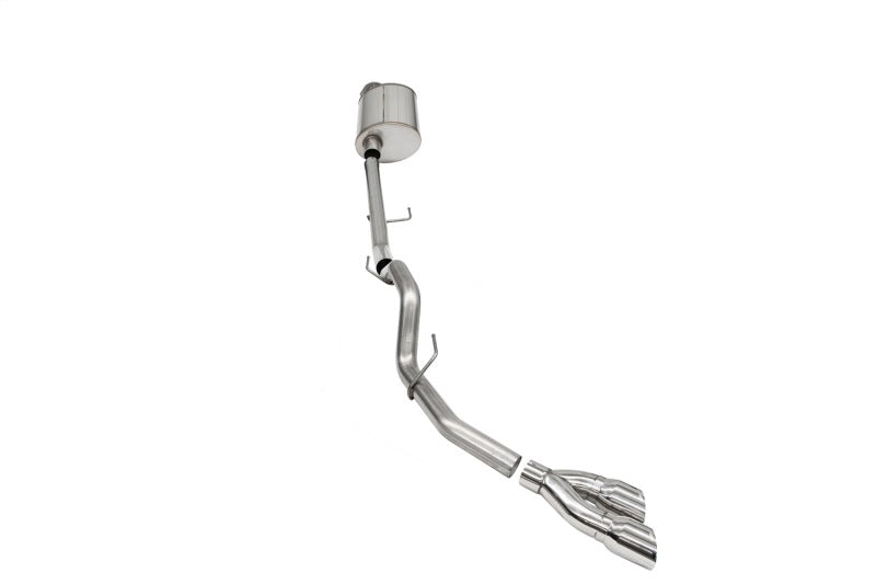 Corsa 2021-2022 Ford F-150 Regular Cab/ 8in Bed 5.0L V8 Sport Cat-Back Single Side Exit-Polished CORSA Performance
