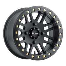 Load image into Gallery viewer, Method MR406 UTV Beadlock 15x8 4+4/-2mm Offset 4x156 132mm CB Matte Black w/BH-H24100 Wheel - eliteracefab.com